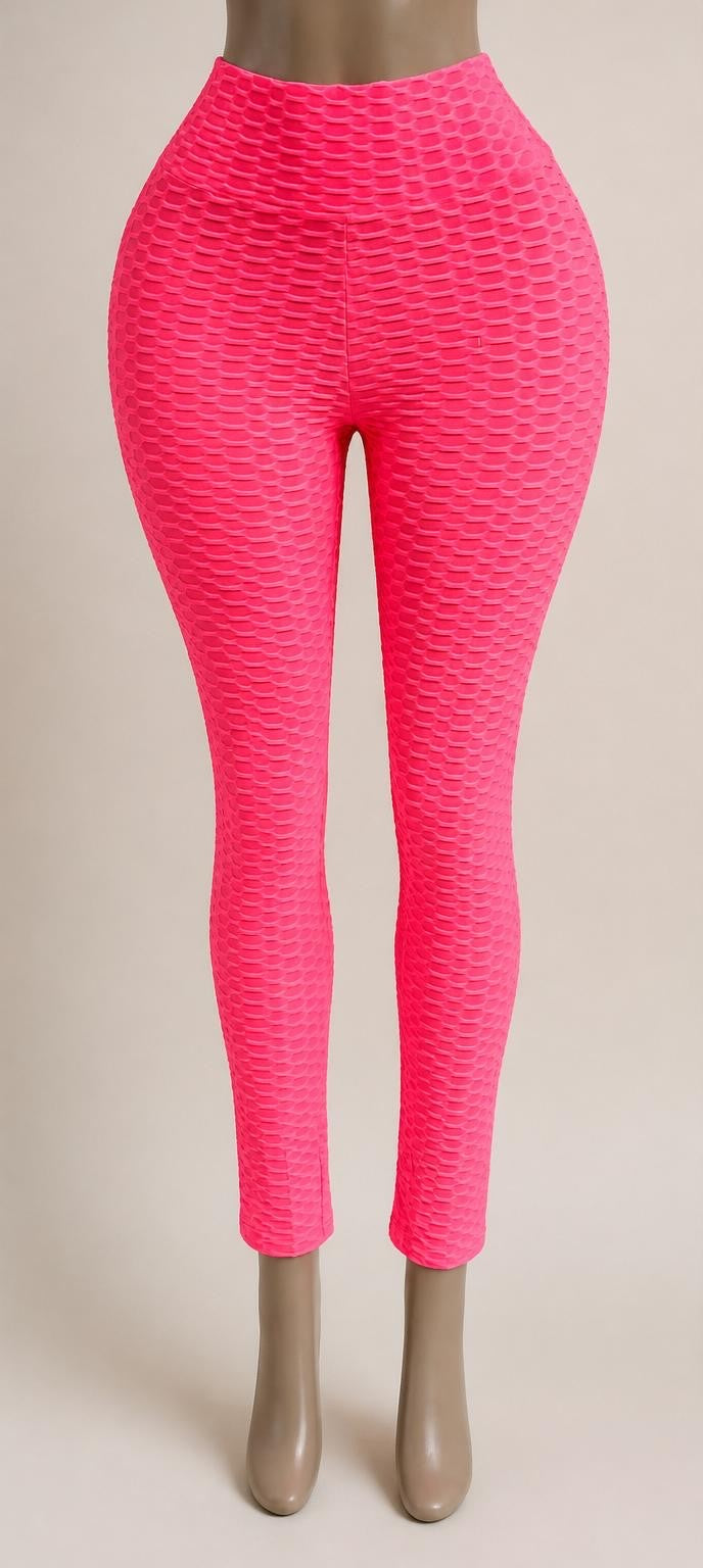 Womens Lifting Yoga Pants - Pink