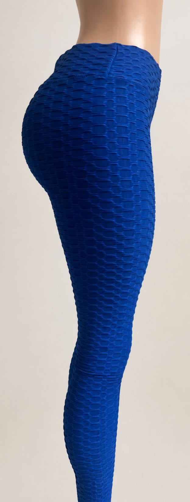 Womens Lifting Yoga Pants - Blue