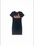 Womens Von Dutch Graffiti T-Shirt Mini Dress