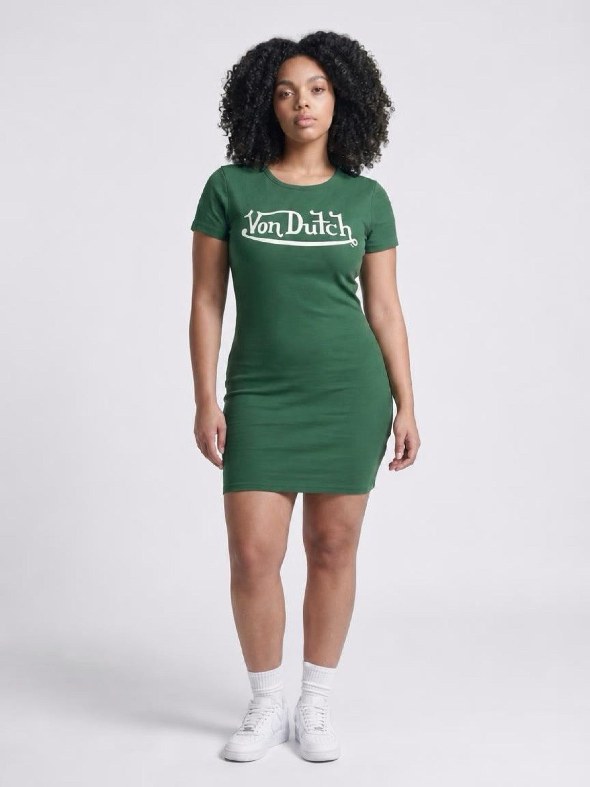 Womens Von Dutch OG T-Shirt Mini Dress