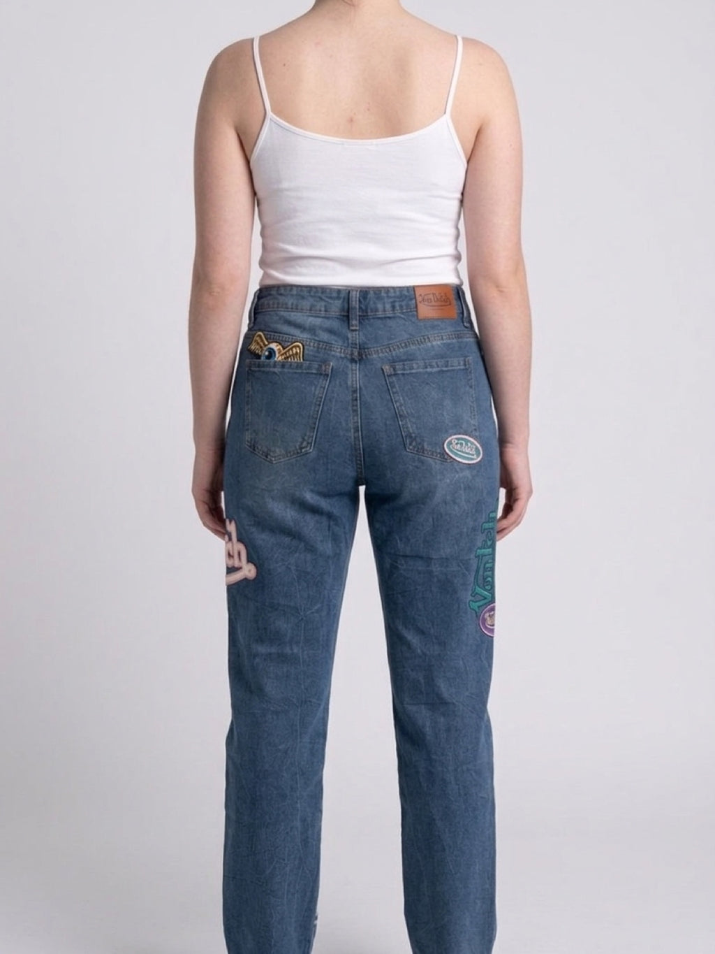 Womens Von Dutch Originals Straight Leg Jeans