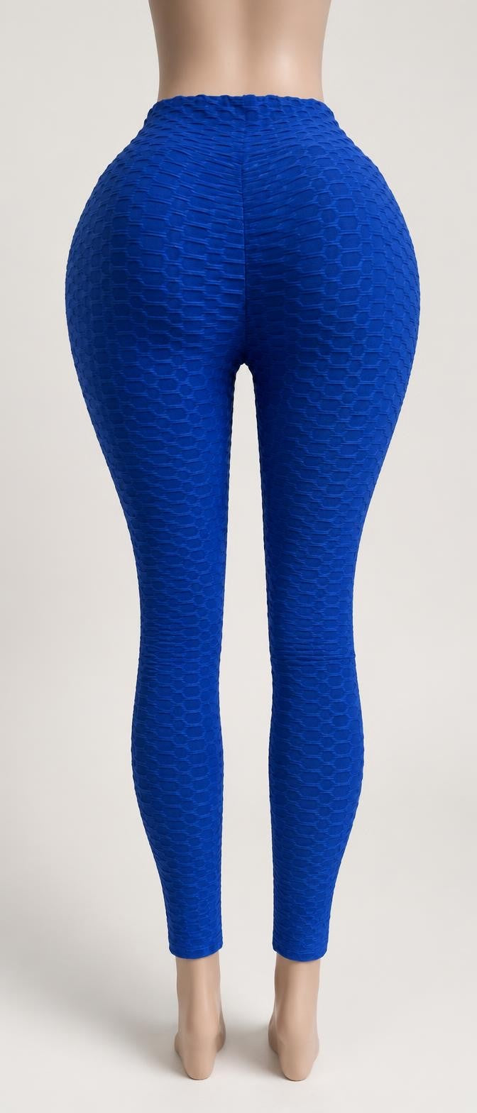 Womens Lifting Yoga Pants - Blue