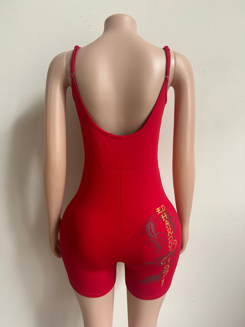 Ed Hardy Dragon Romper