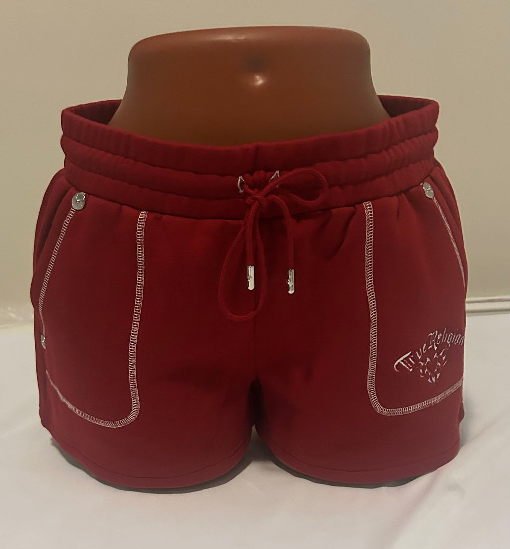 Womens True Religion Relaxed Sweatshort
