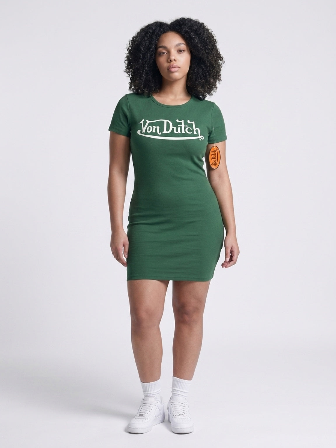Womens Von Dutch OG T-Shirt Mini Dress