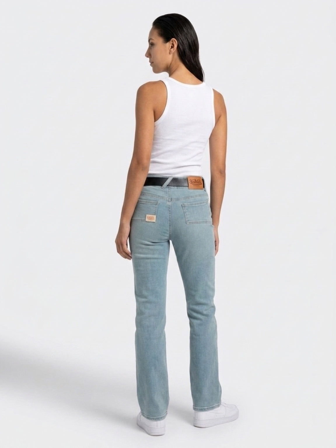 Womens Von Dutch Y2K Low Rise Bootcut Jeans