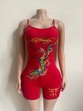 Womens Ed Hardy Dragon Romper