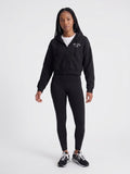 Womens New Balance Rise Cropped Hoodie