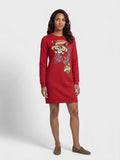 Womens Ed Hardy Love Kills Long Sleeve Mini Dress