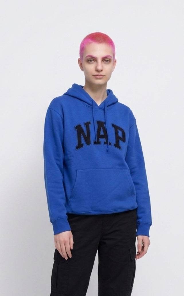 Womens Gap Nap Hoodie - Blue