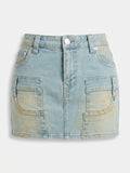 Womens True Religion Carpenter Sadie Mini Skirt