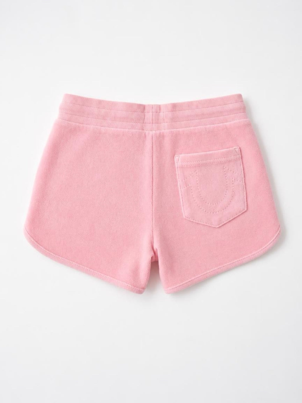 Womens True Religion Big T Dolphin Hem Shorts
