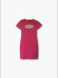 Womens Von Dutch Logo T-Shirt Mini Dress