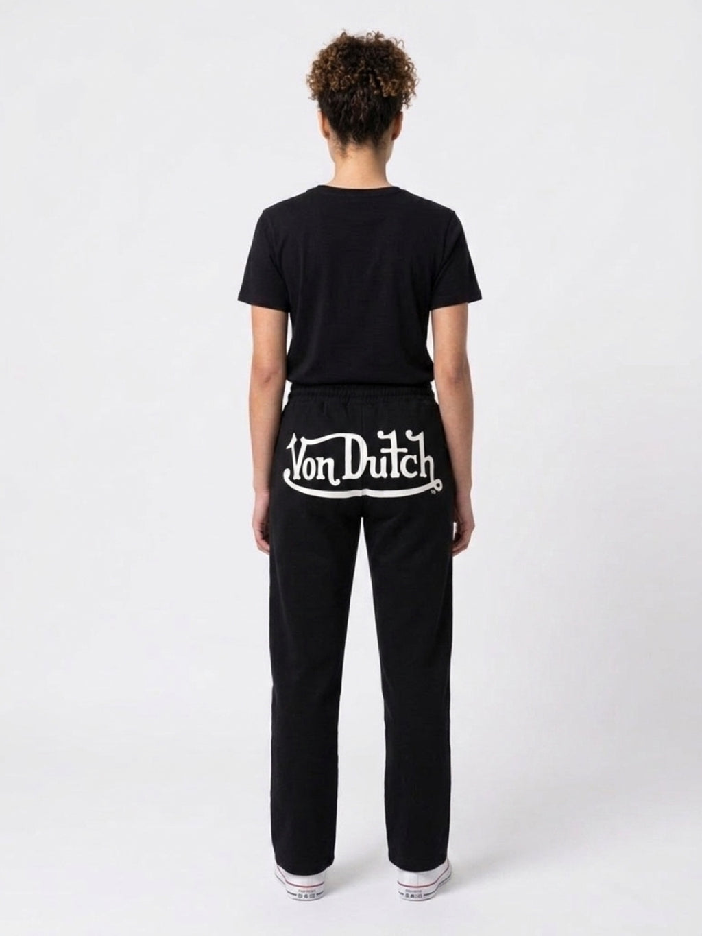 Womens Von Dutch Skulls Oasis Wide Leg Pants
