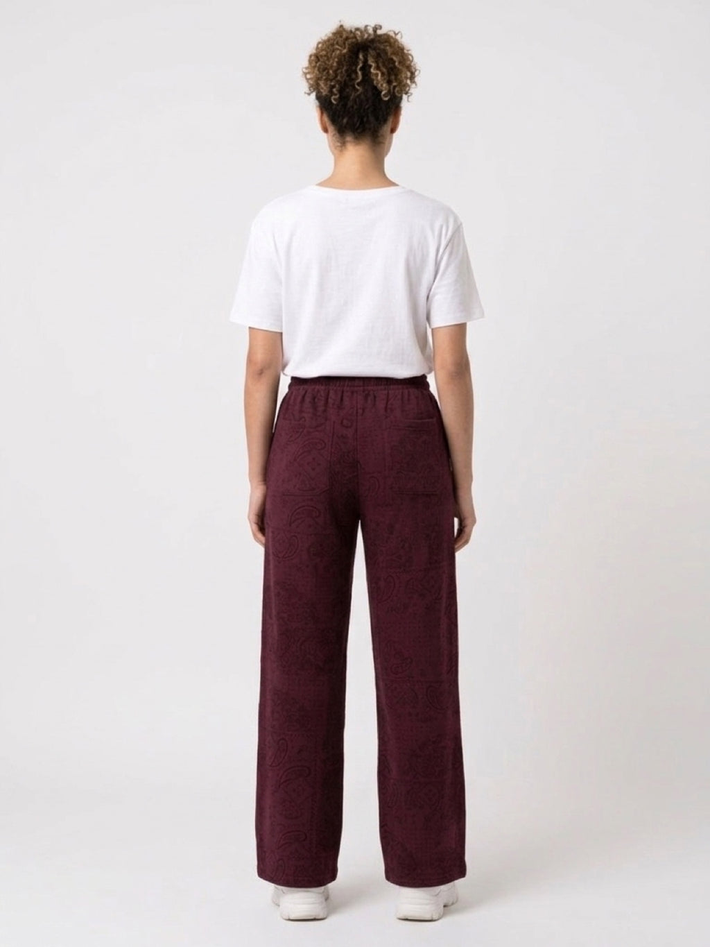 Womens Von Dutch Embroidered Fleece Pants