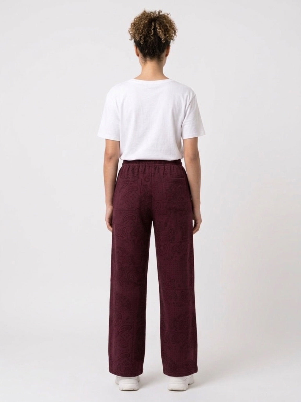 Womens Von Dutch Embroidered Fleece Pants