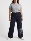 Womens Ed Hardy Snakes Baggy Jeans