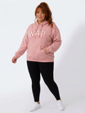 Womens Gap Nap Hoodie - Pink